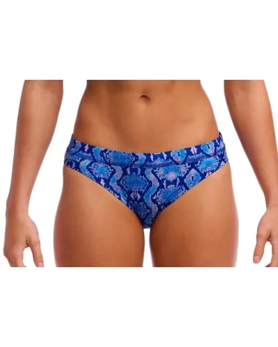 Bikini - dół od bikini Funkita Sports Brief Blue Viper