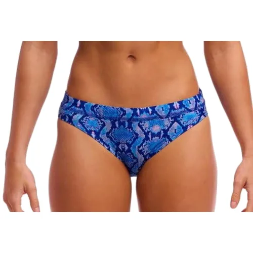Bikini - dół od bikini Funkita Sports Brief Blue Viper