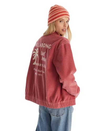 Billabong Kurtka przejściowa Chill Time EBJJK00174 Różowy Regular Fit