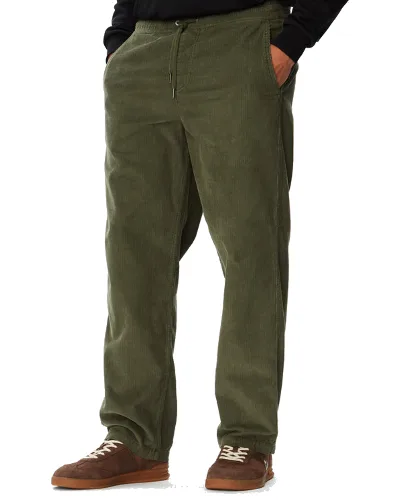 Billabong Spodnie materiałowe Larry Cord EBYNP00111 Zielony Regular Fit