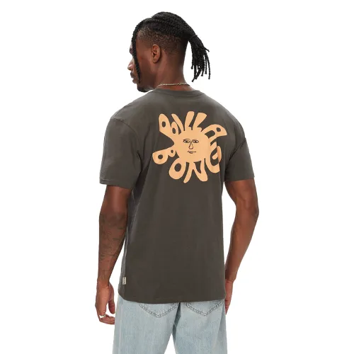 Billabong T-Shirt EBYZT00651 Szary ciemny Regular Fit