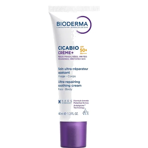 Bioderma Cicabio Ultra Repairing Soothing Healing Cream with Hyaluronic Acid SPF50+ 40ml
