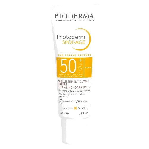 Bioderma Photoderm Spot-Age Antyoksydacyjny krem zapobiegający powstawaniu przebarwień i zmarszczek SPF 50+