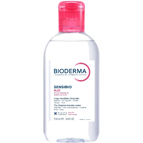 Bioderma Sensibio H2O Micellar Water for Sensitive Skin Prone to Rosacea 250ml