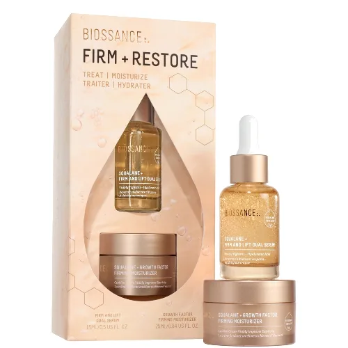 Biossance Firm + Restore Duo