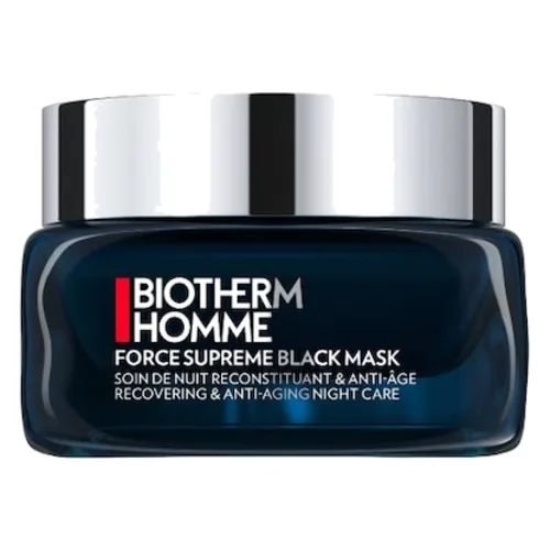 Biotherm Homme Biotherm Homme Force Supreme Black Mask Krem na noc Kremy do twarzy 50 ml