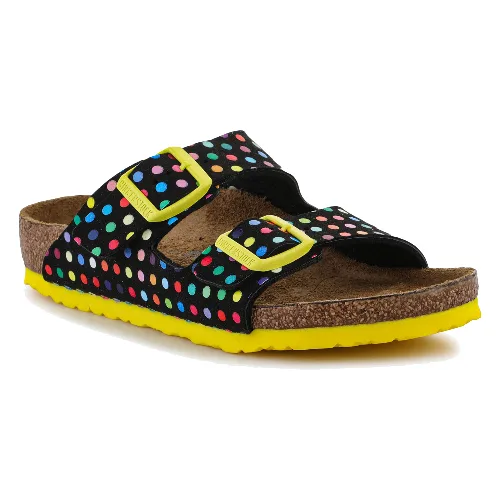 Birkenstock Arizona Rivet Logo Kids Digital Dots Black 1023399