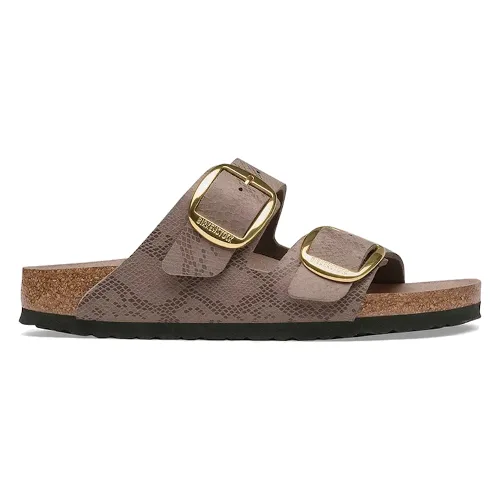 Birkenstock klapki damskie skórzane Arizona Big Buckle Synthetics Python