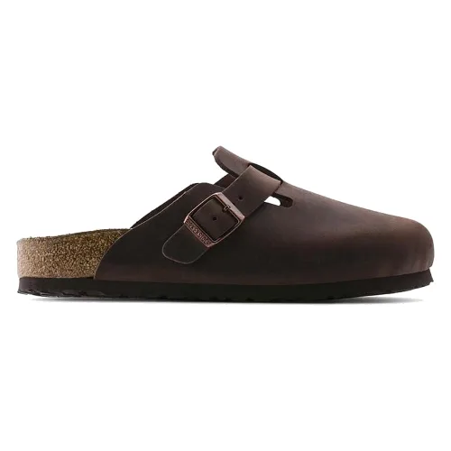 Birkenstock klapki skórzane Boston SFB