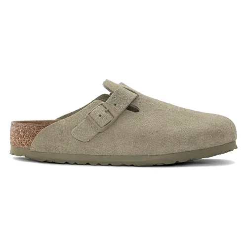 Birkenstock klapki zamszowe Boston