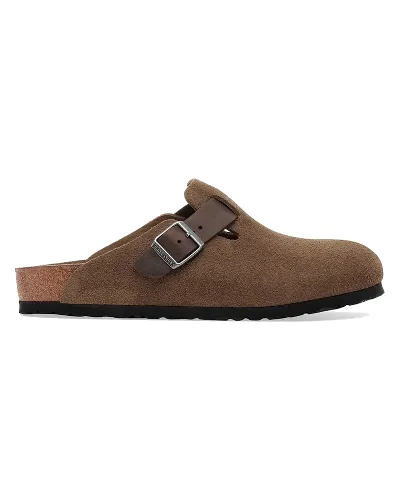 Birkenstock klapki zamszowe Boston