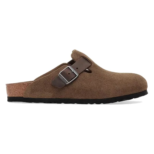 Birkenstock klapki zamszowe Boston