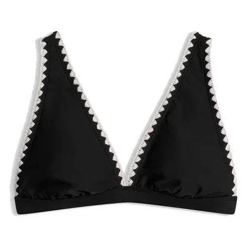 Biustonosz bikini z haftem