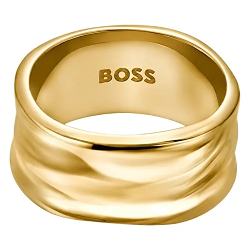 Biżuteria BOSS 1580775M. Pierścionek, Kolor złoty. Kobieta.