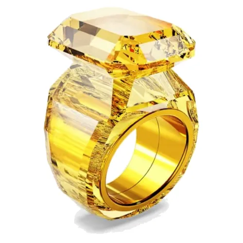 Biżuteria SWAROVSKI 5600226. Pierścionek, Kolor żółty. Kobieta.