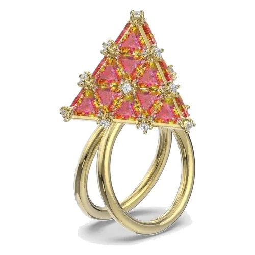 Biżuteria SWAROVSKI 5610826. Pierścionek, Kolor różowy. Kobieta.