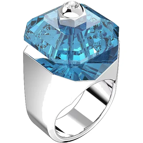 Biżuteria SWAROVSKI 5620773. Pierścionek, Kolor niebieski. Kobieta.