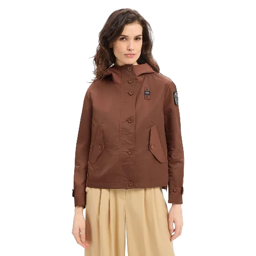 Blauer Kurtka - Marcella Kobiety Sztuczne włókno brązowy