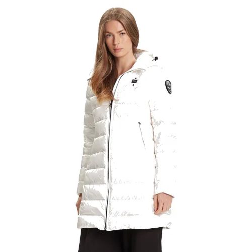 Blauer Kurtka puchowa 25WBLDK03102 Biały Regular Fit