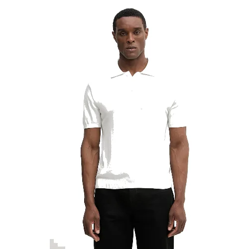 Blauer polo bawełniane CUSTER