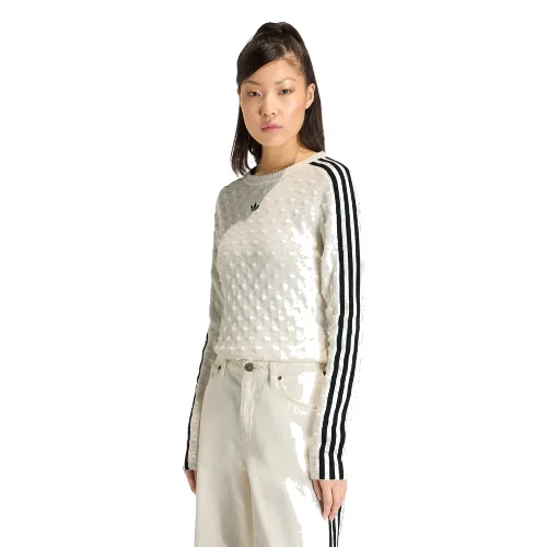 BLUZA ADIDAS ORIGINALS SLIM SOLID SPIKE KNIT