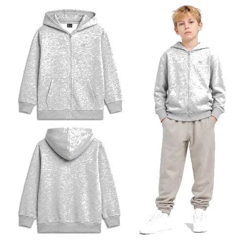 BLUZA CHŁOPIĘCA 4F ROZPINANA Z KAPTUREM SPORTOWA NA CO DZIEŃ 152 M2523 SS26