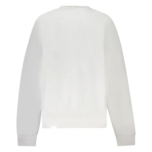BLUZA DAMSKA CALVIN KLEIN Z ROZPINKĄ W KOLORZE BIAŁYM