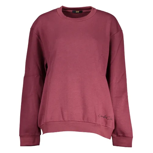 BLUZA DAMSKA KLASY CAVALLI BEZ ZAMKA FIOLETOWA