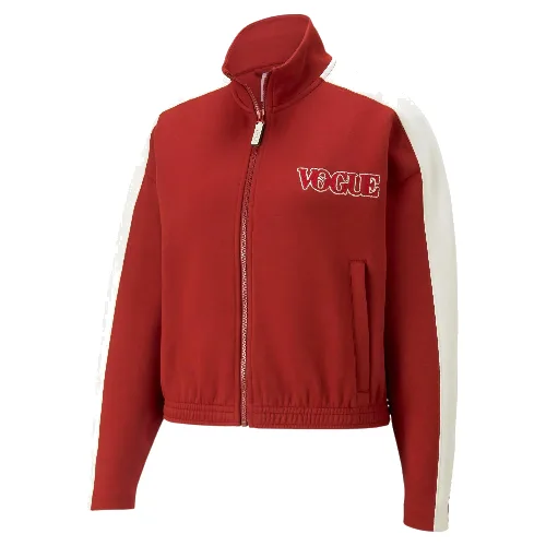 BLUZA DAMSKA ROZPINANA PUMA-KURTKA PUMA KOLOR CZERWONY