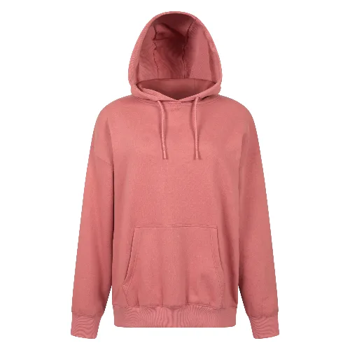 Bluza damska z kapturem i nadrukiem latarni morskiej - Light Pink