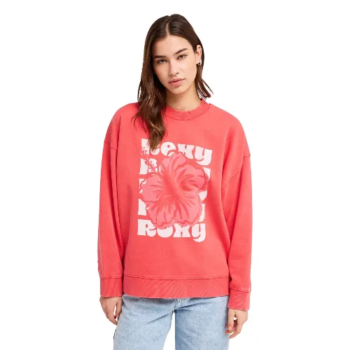 Bluza dla Kobiety LINEUP TERRY Czerwony