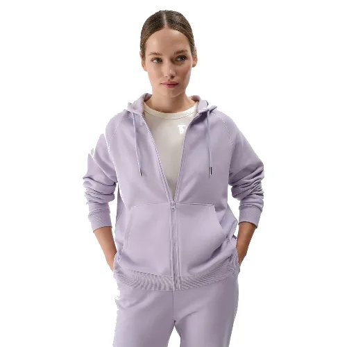 BLUZA DRESOWA DAMSKA 4F ROZPINANA Z KAPTUREM XS TSWSF1541 KOLOR WIELO KOLOROWY