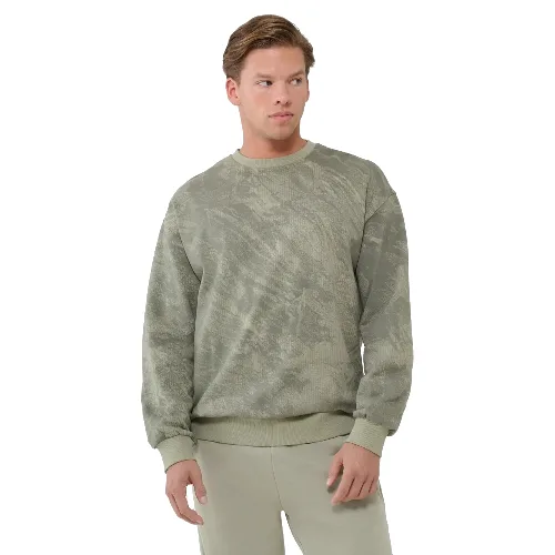 BLUZA DRESOWA MĘSKA 4F NIEROZPINANA BEZ KAPTURA TSWSM1582 S KOLOR WIELO KOLOROWY