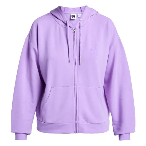 Bluza na zamek dla Kobiety SURFING BY DAYLIGHT Fioletowy
