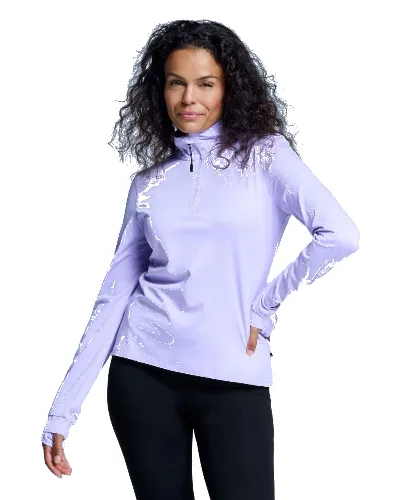 Bluza narciarska - Damskie - Arctic 2.0 - Liliowy