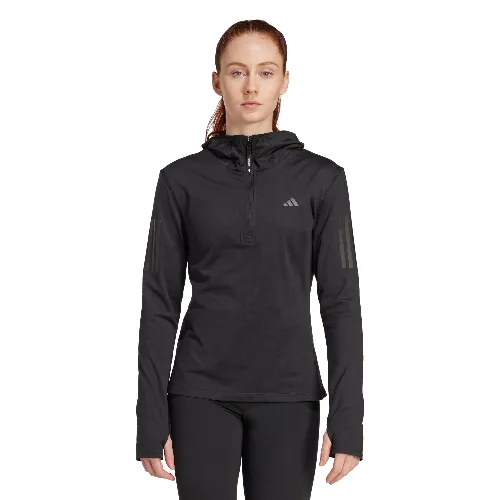 Bluza Own The Run Winterized Hooded Half-Zip