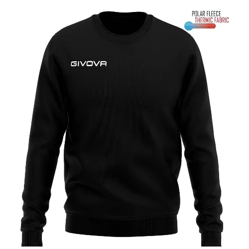 Bluza piłkarska dla dorosłych Givova Maglia One czarna