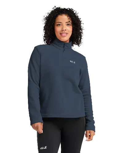 Bluza polarowa damska Jack Wolfskin Taunus 100 Half Zip