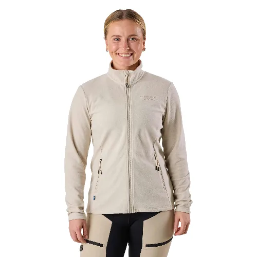 Bluza Polarowa Rozpinana Wędrówki Kobieta Lofoten Elastyczny W Cztery Strony