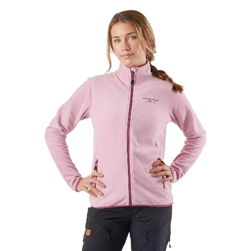 Bluza Polarowa Rozpinana Wędrówki Kobieta Stryn Elastyczny W Cztery Strony