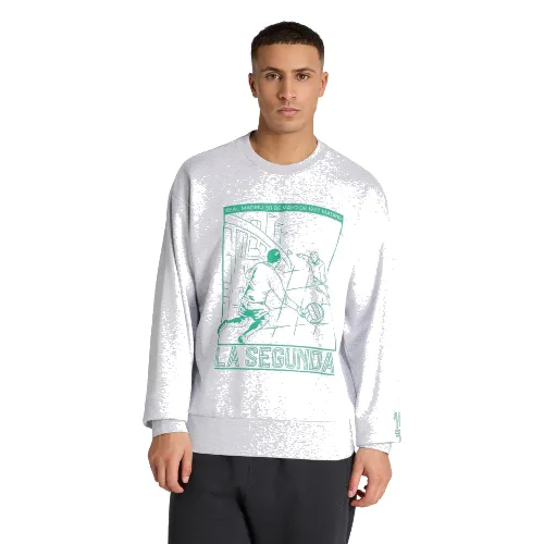 Bluza Real Madrid Heritage Crew Sweat