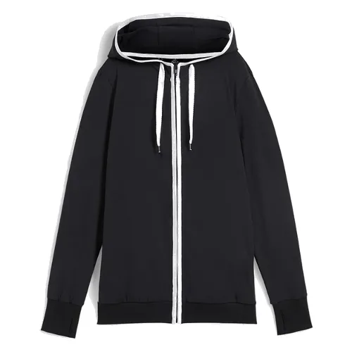 Bluza rozpinana z bawełny ze stretchem