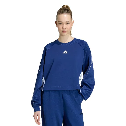 Bluza Stadium z zaokrąglonym dekoltem i 3 paskami