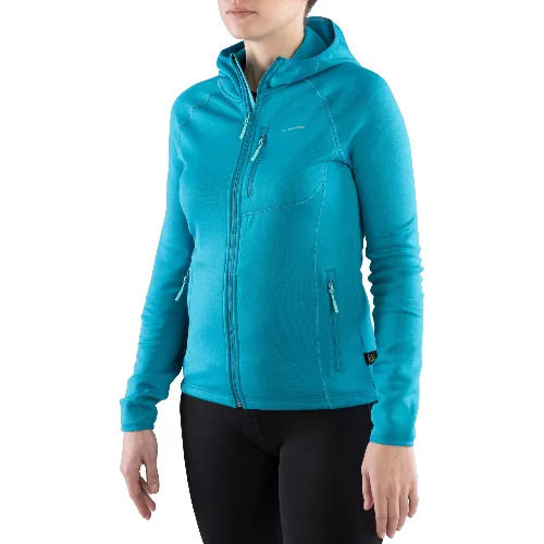 Bluza trekkingowa techniczna damska Viking Jukon Hoodie z kapturem na zamek