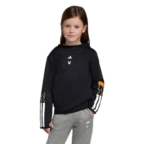 BLUZA Z KAPTUREM ADIDAS MINECRAFT TRAINING 3 STRIPES