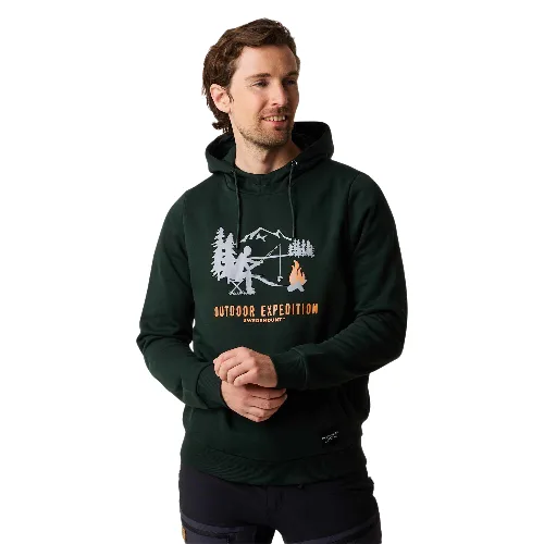 Bluza Z Kapturem Mężczyzna Forest Oddychający