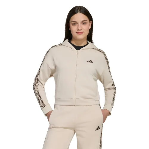 BLUZA Z KAPTUREM SEASONALS ANIMAL Z SUWAKIEM NA CAŁEJ DŁUGOŚCI