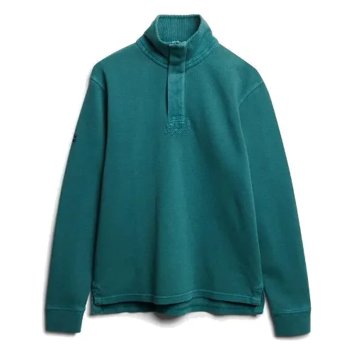 Bluza z pół zamkiem błyskawicznym Superdry Cotton Classic Pique Henley