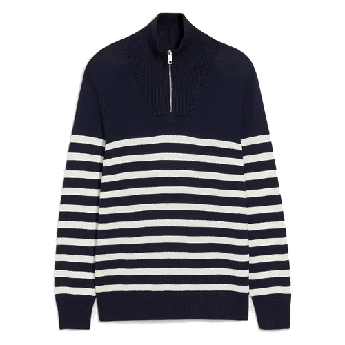 Bluza ze stójką z miękkiej mieszanki bawełny