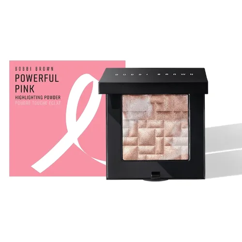 Bobbi Brown Powerful Pink Highlighting Powder Rozświetlacze 8 g Pink Glow